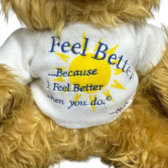 PBC NOAH BENSHEA Feel Better TALKING Animated Plush Stuffed Teddy BEAR w/ Tag - Picture 5 of 14
